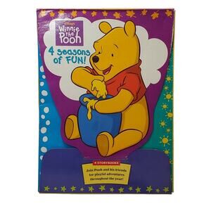 Disney's Winnie the Pooh by A. A. Milne 4 Storybooks 4 Seasons of Fun Y2K